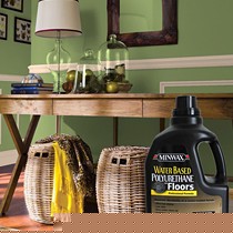 Minwax聚氨脂漆高光家具油漆,进口耐磨防水面漆水性木器漆