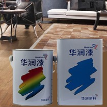 华润自然防腐透明地板漆,高光清味耐磨面漆,环保可调色