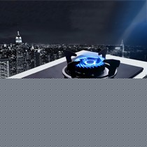 Midea/美的台嵌两用猛火燃气灶,四维低碳环保安全灶,电子脉冲点火家用灶