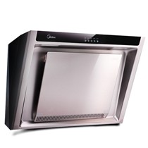 Midea/美的吸油烟机,侧吸式瞬吸抽油烟机,拉丝不锈钢面板吸烟机