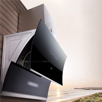 自动清洗抽油烟机,优好曲线形吸油烟机,UH-B901触摸开关家用油烟机