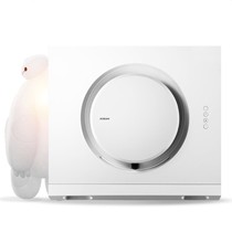 全白侧吸式抽油烟机,Robam/老板除烟卫士,外方内圆360度油烟机