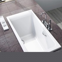 万斯敦品牌长方形浴缸,现代简约1.5米嵌入式浴盆,型号WD6256