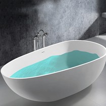 GABO牌独立式浴盆,GBZ8608时尚简约设计浴缸,精工玉石浴缸