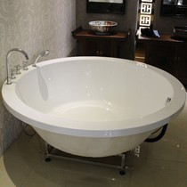 果敢圆形浴缸,欧式亚克力浴缸嵌入式款式,有机玻璃1.8米贵妃浴缸