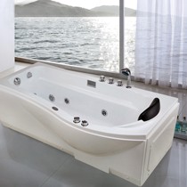 英皇卫浴保温亚克力浴缸,底部防滑独立式按摩浴缸,1.5米缸体型号DSF170
