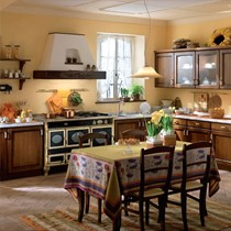 群英柏亿浪漫新古典U型实木定做橱柜,桦木防潮板整体橱柜,型号: XNH-101