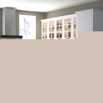 金牌橱柜美式风情整体橱柜,唯美西雅图古白色,吸塑橱柜