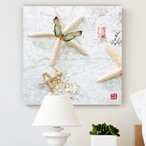 塞丽娜无框地中海装饰画,高清艺术微喷技术,SLA140油画布动物图案装饰画