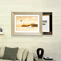 传奇家居现代客厅电表箱装饰画,高清画质静音环保有框挂画,货号:DBX001