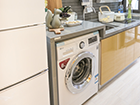 放洗衣机放入厨房