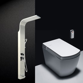 自动翻盖马桶＋按摩淋浴屏套餐