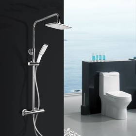 方形顶喷带手持花洒套装