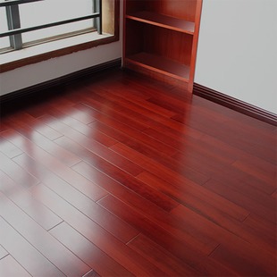 188金宝搏备用网址搭配之财到U型槽口进口木地板，烤漆揽木纯实木地板板材，型号：倒卵伯克山榄平面-