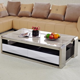 高端时尚大理石茶几