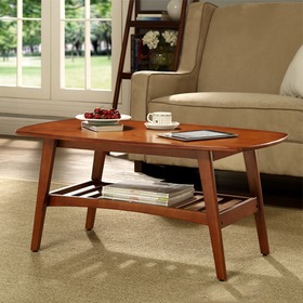 镂空储物环保茶几