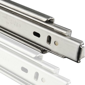 镀蓝锌三节静音导轨