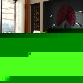 乌金木色优质全实木双人床