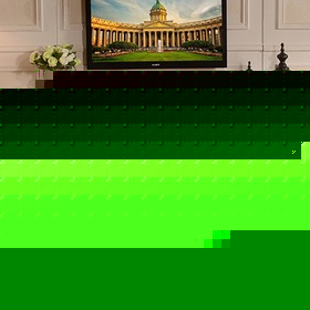 植物花卉电视柜