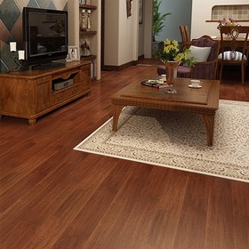 番龙眼纯实木手抓纹地板