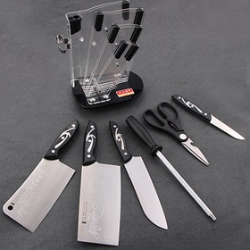 不锈钢厨房刀具七件套