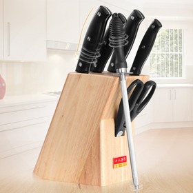 厨房耐用不锈钢菜刀七件套