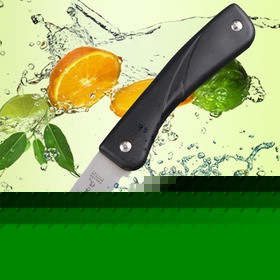 不锈钢随身迷你折叠水果刀