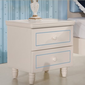 环保实木儿童床头柜