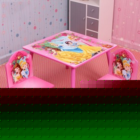 迪士尼卡通儿童桌椅套装