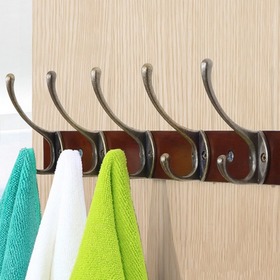 橡胶木悬挂挂衣钩