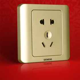 五孔阻燃PC电源插座