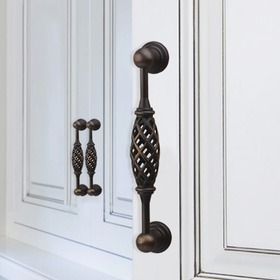 复古仿镂空鸟笼设计拉手