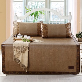 滑动弹力带四角设计藤席