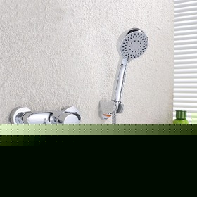 手持挂墙式全铜淋浴花洒