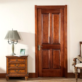 烤漆平开式实木门