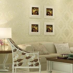 欧式立体无纺布墙纸