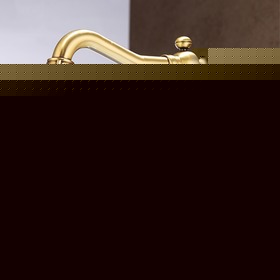 可旋转复古面盆冷热龙头