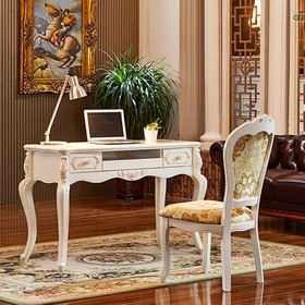 白色烤漆办公桌