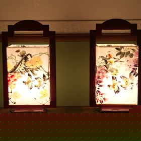 复古节能温馨床头灯