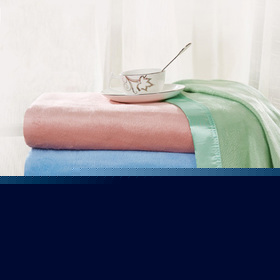 防螨除潮竹纤维盖毯