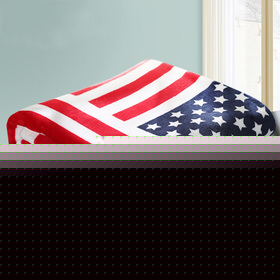 双层卷边工艺法兰绒毯