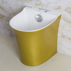 全铜自动下水拖把池