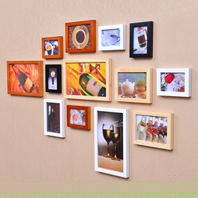 手工制作相框墙