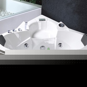 扇形独立式按摩浴缸