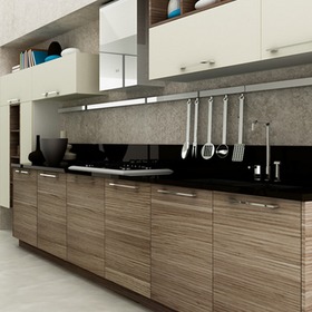 高品质多功能一字型橱柜