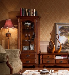 古典奢华实木酒柜