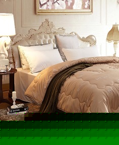 透气保暖羊毛被