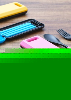 折叠式环保勺筷套装