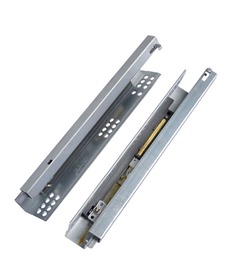 铜芯底托2节抽屉轨道