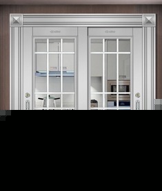 不锈钢推拉定制防盗门